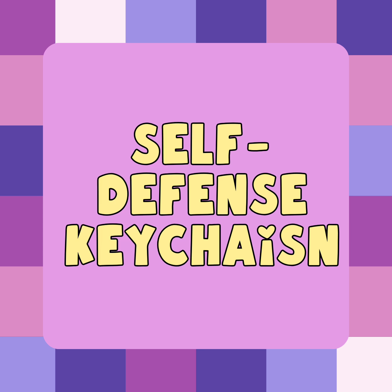 Self Defense Keychains