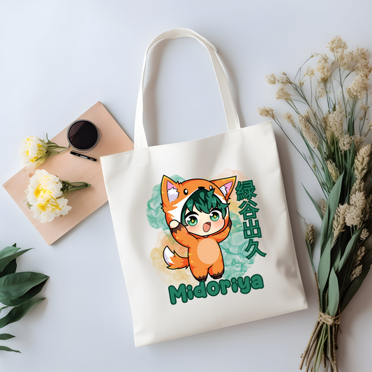 Orange Fox Onesie| Tote Bag - Zoe & Finn's Creations 