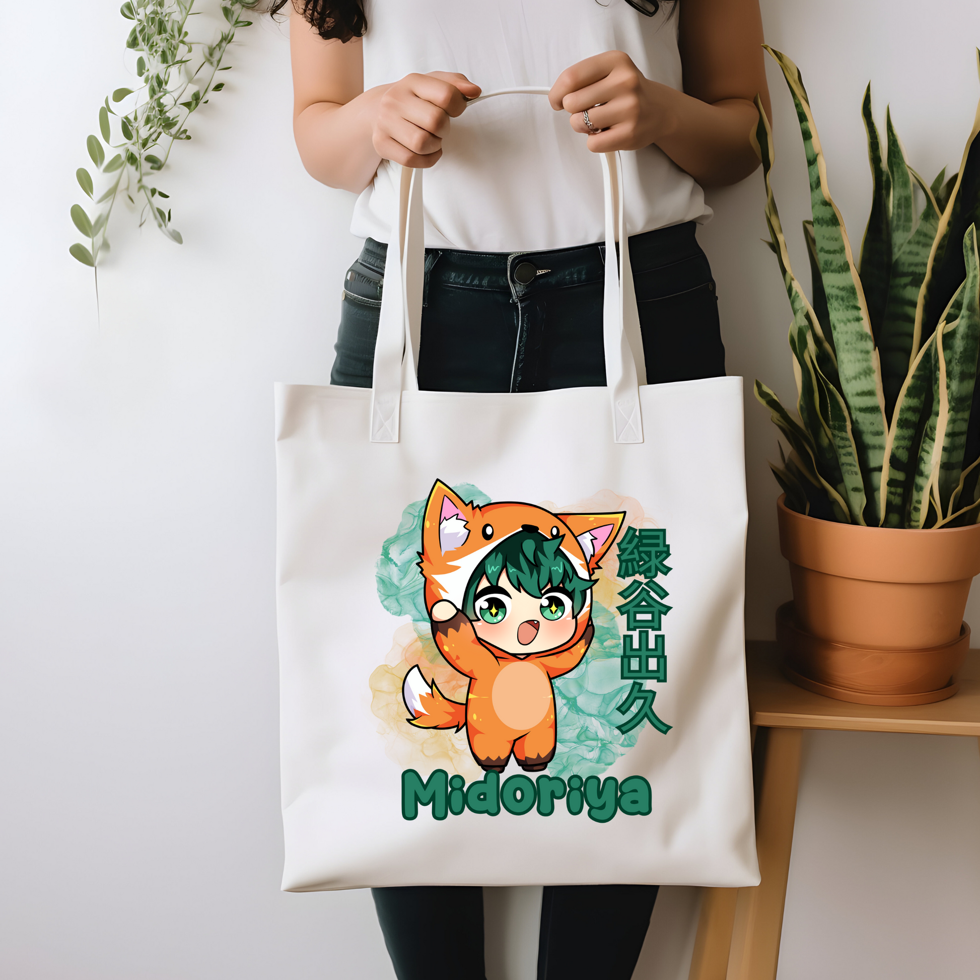 Orange Fox Onesie| Tote Bag - Zoe & Finn's Creations 