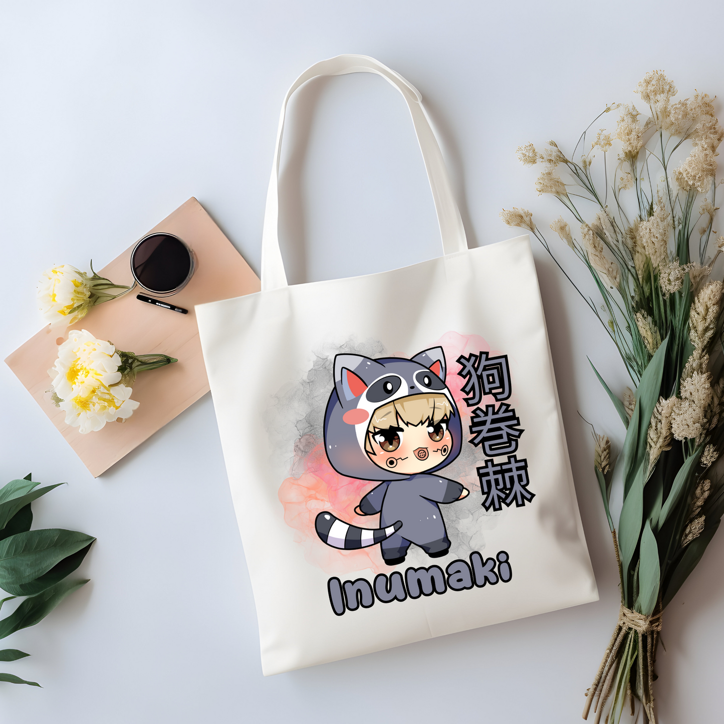 Grey Raccoon Onesie| Tote Bag - Zoe & Finn's Creations 