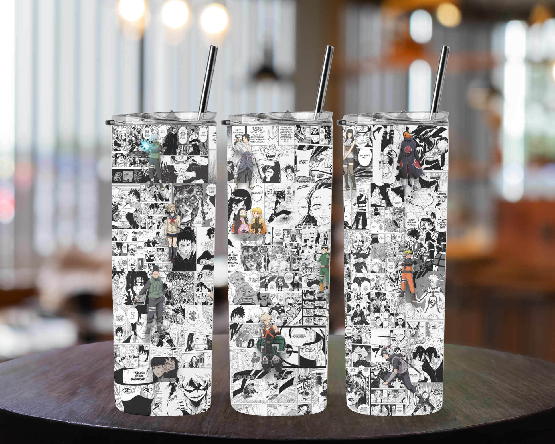 Anime Collage Tumblers # 1 - Zoe & Finn's Creations 