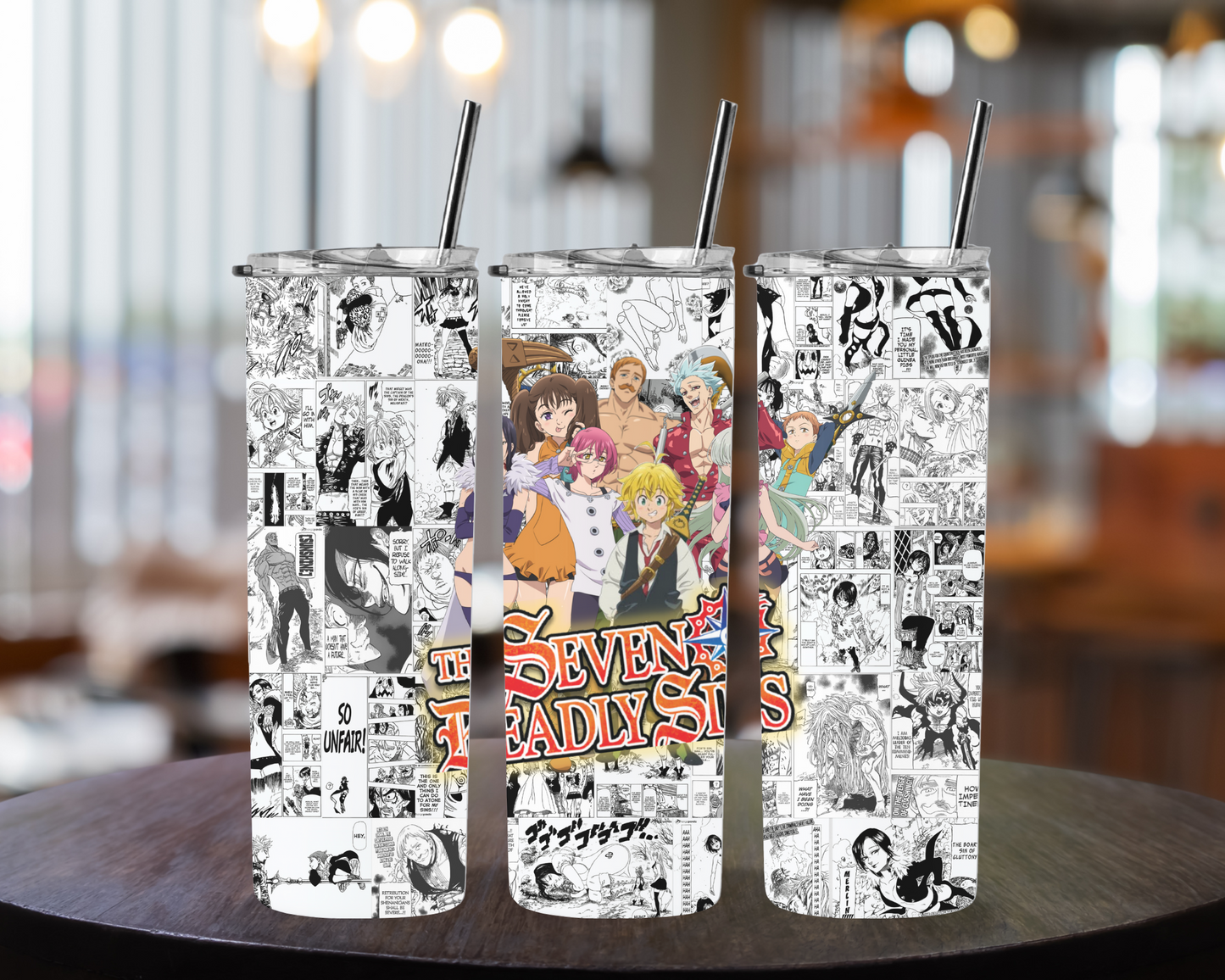 Seven Sins| Tumblers - Zoe & Finn's Creations 