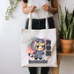 Grey Raccoon Onesie| Tote Bag - Zoe & Finn's Creations 