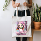 Pink Cat Onesie |Tote Bag - Zoe & Finn's Creations 