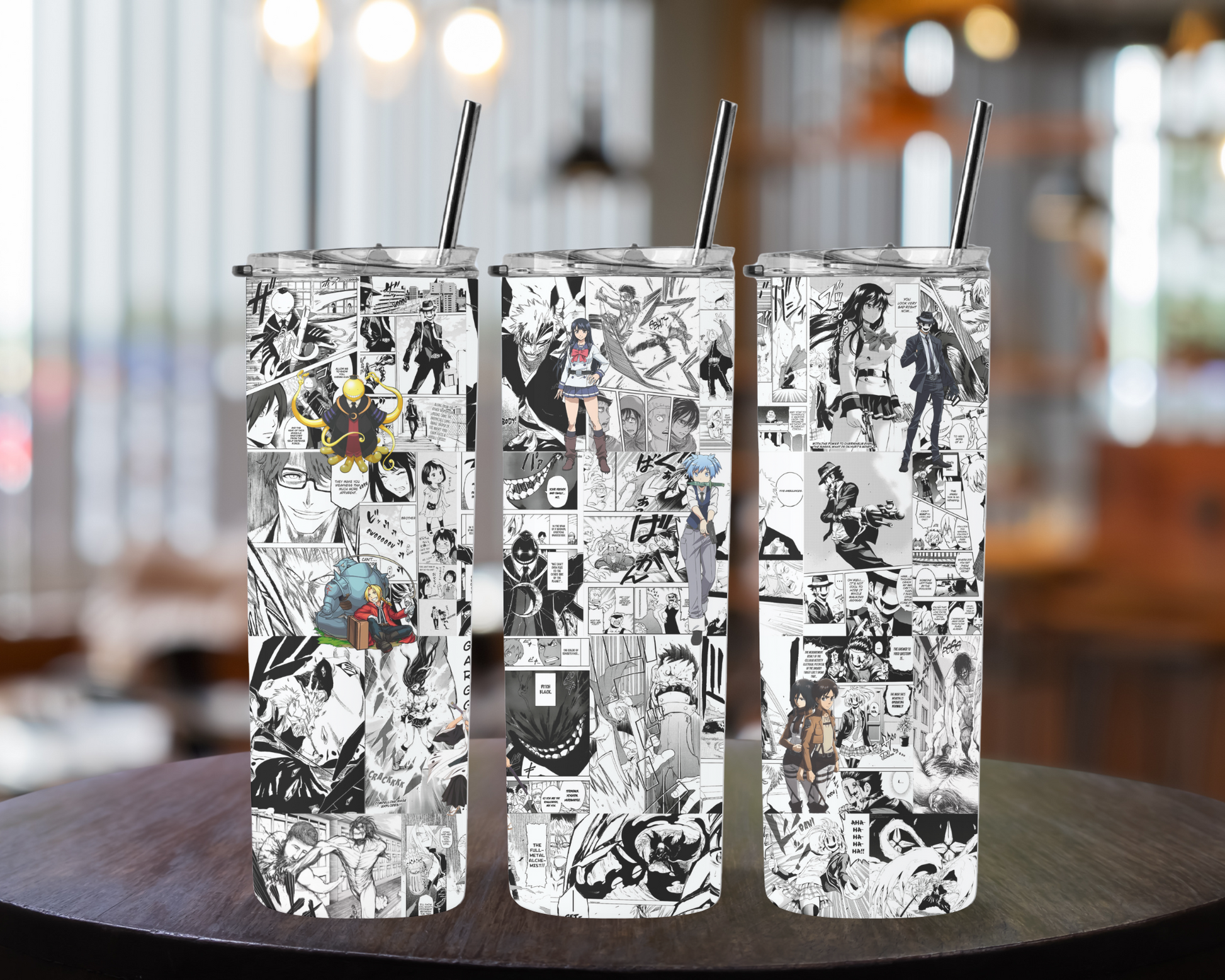 Anime Collage Tumblers # 1 - Zoe & Finn's Creations 