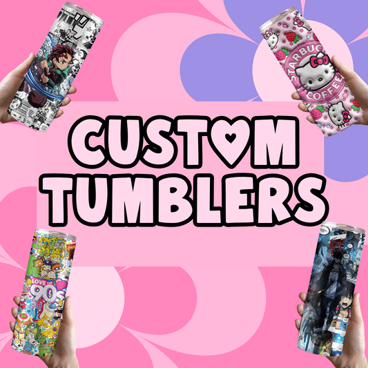 Custom Tumbler - Zoe & Finn's Creations 