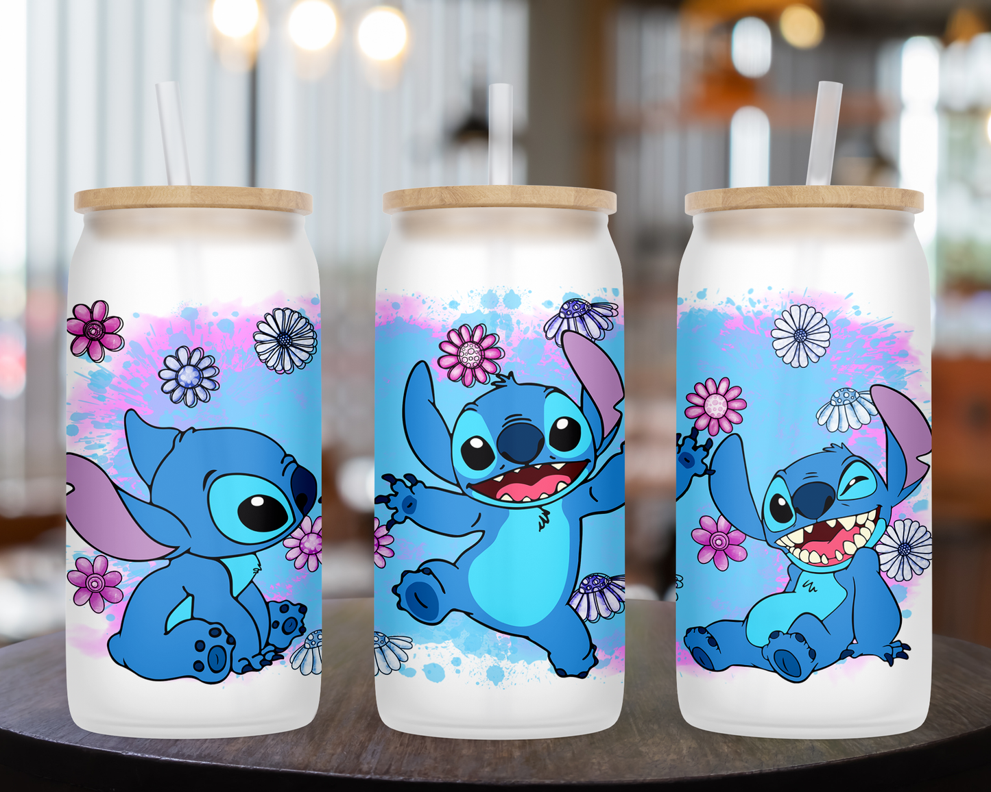 Cute Ailen| Glass Can - Zoe & Finn's Creations 