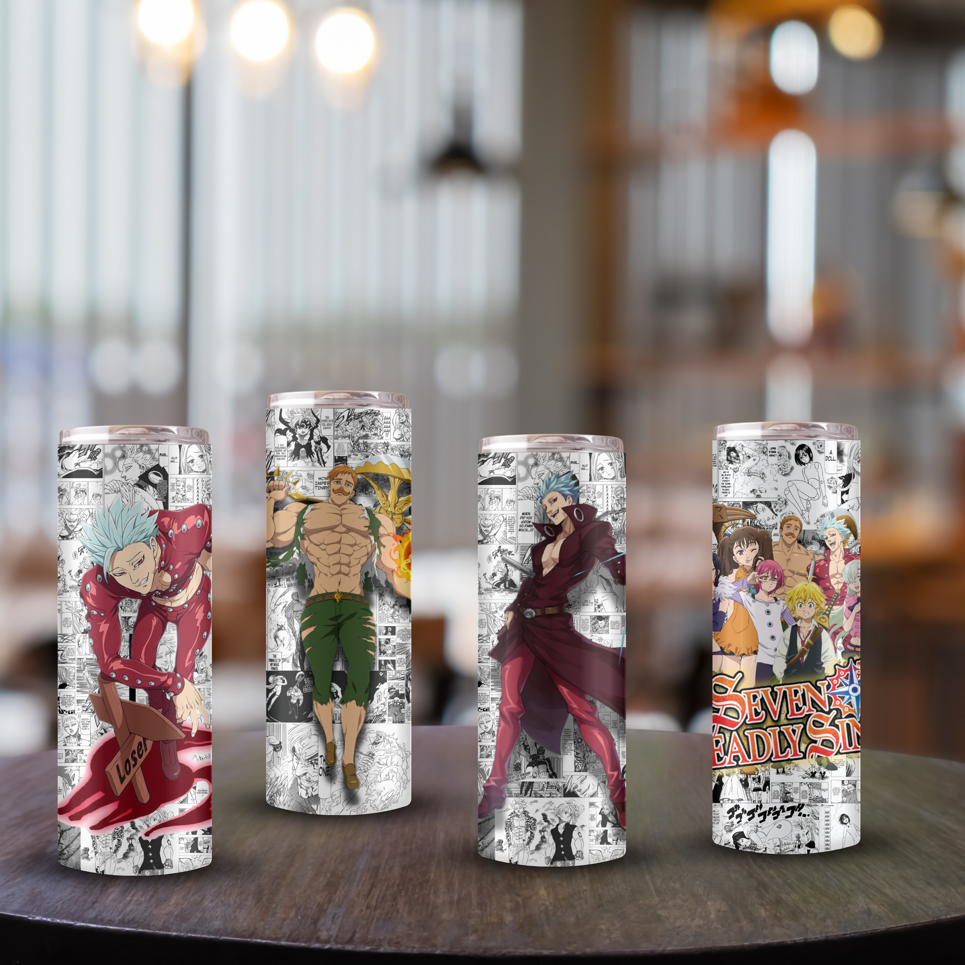 Seven Sins| Tumblers - Zoe & Finn's Creations 