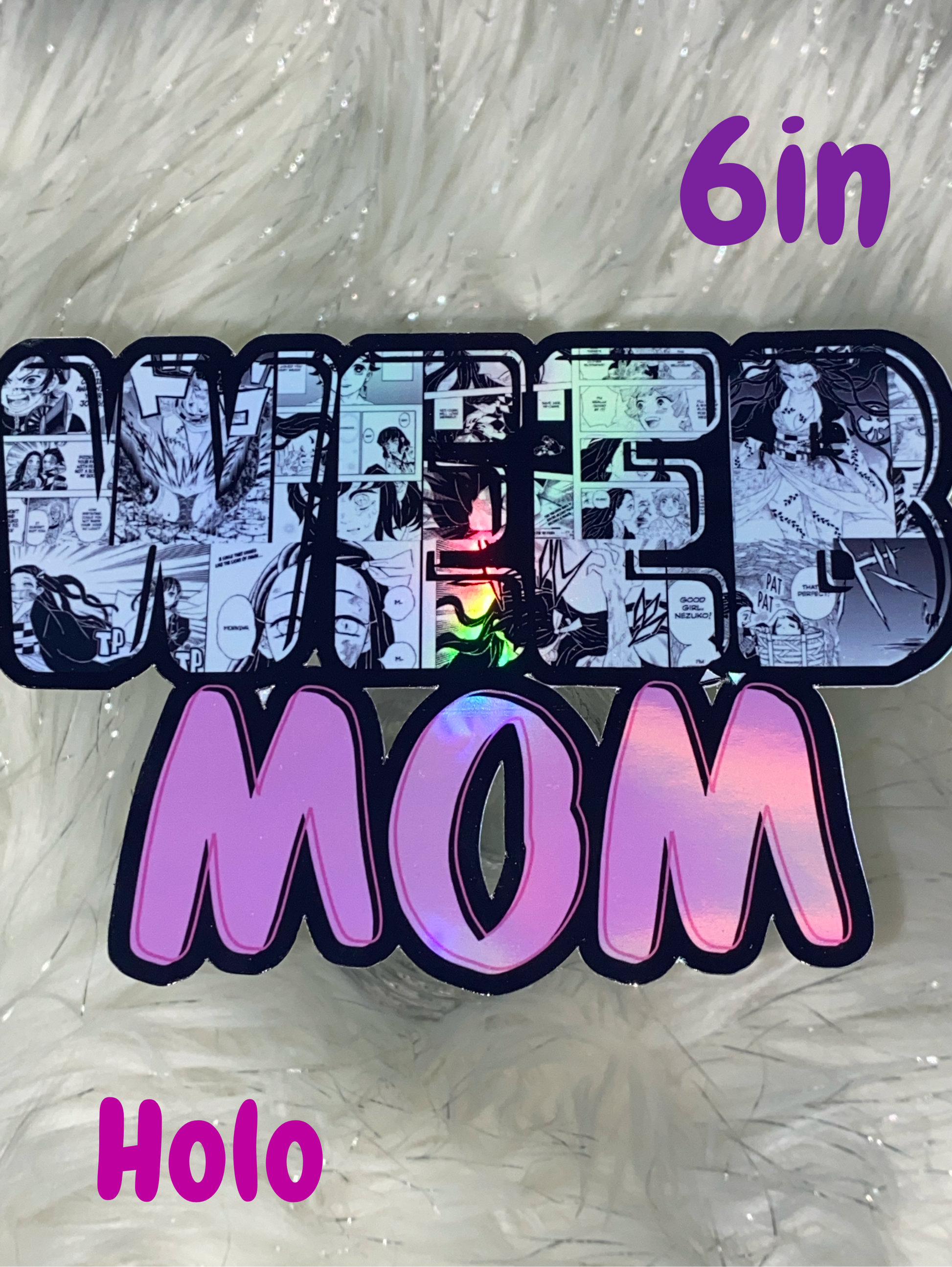 Weeb Mom & Dad Stickers - Zoe & Finn's Creations 