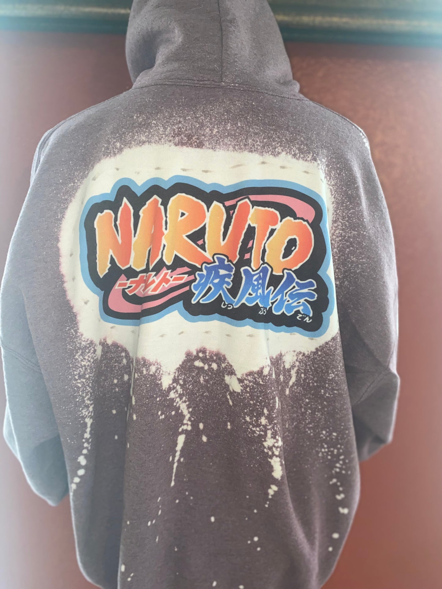 Kakashi  Hoodie - ready to ship - Zoe & Finn's Creations 