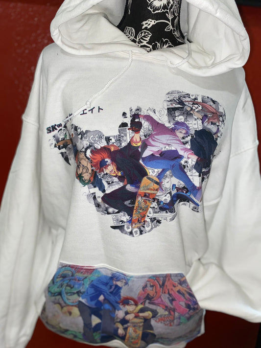 SK8 Hoodie - ready to ship - Zoe & Finn's Creations 