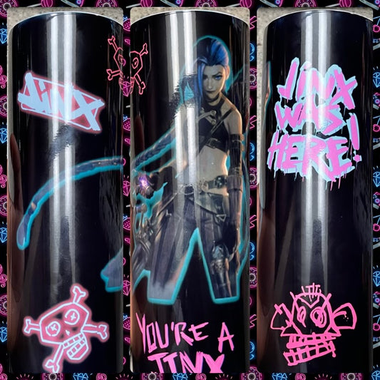 Jinx Tumbler - Zoe & Finn's Creations 