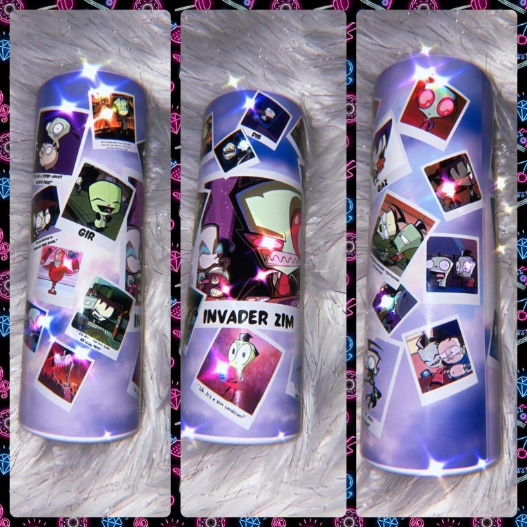 Invader Zim  Tumbler - Zoe & Finn's Creations 