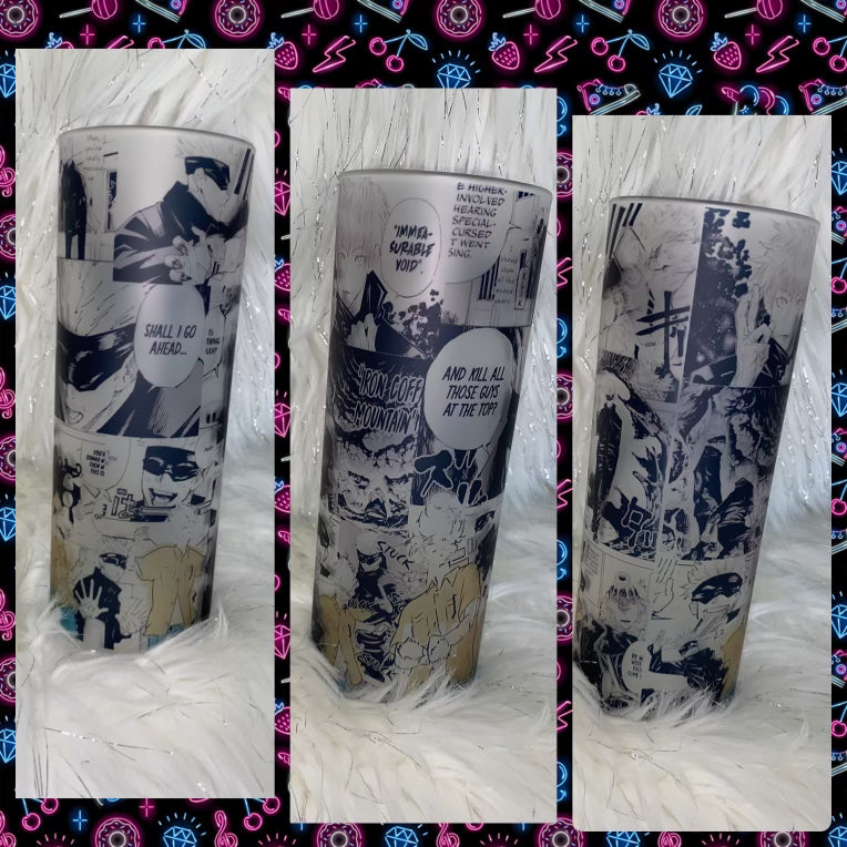 Gojo Glass Tumbler - Zoe & Finn's Creations 