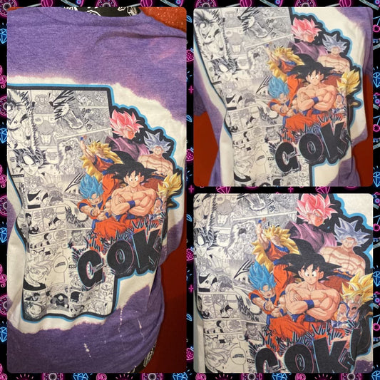 Goku  shirt - DBZ- Ready to ship - Zoe & Finn's Creations 